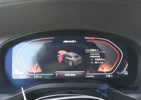 2023 BMW X4 M40I from USA, damaged, VIN 5UX43DT0XP9P76278